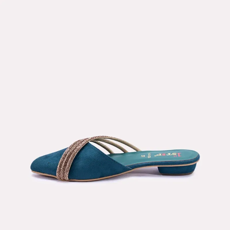 Briella Green Fancy Mules 0431331