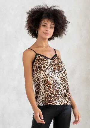 Brigitte Leopard Print Camisole