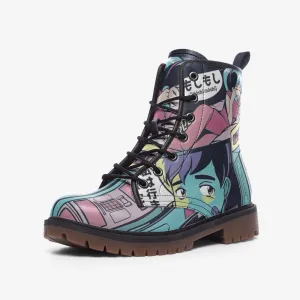 Calling you Manga Casual Leather Lightweight boots MT