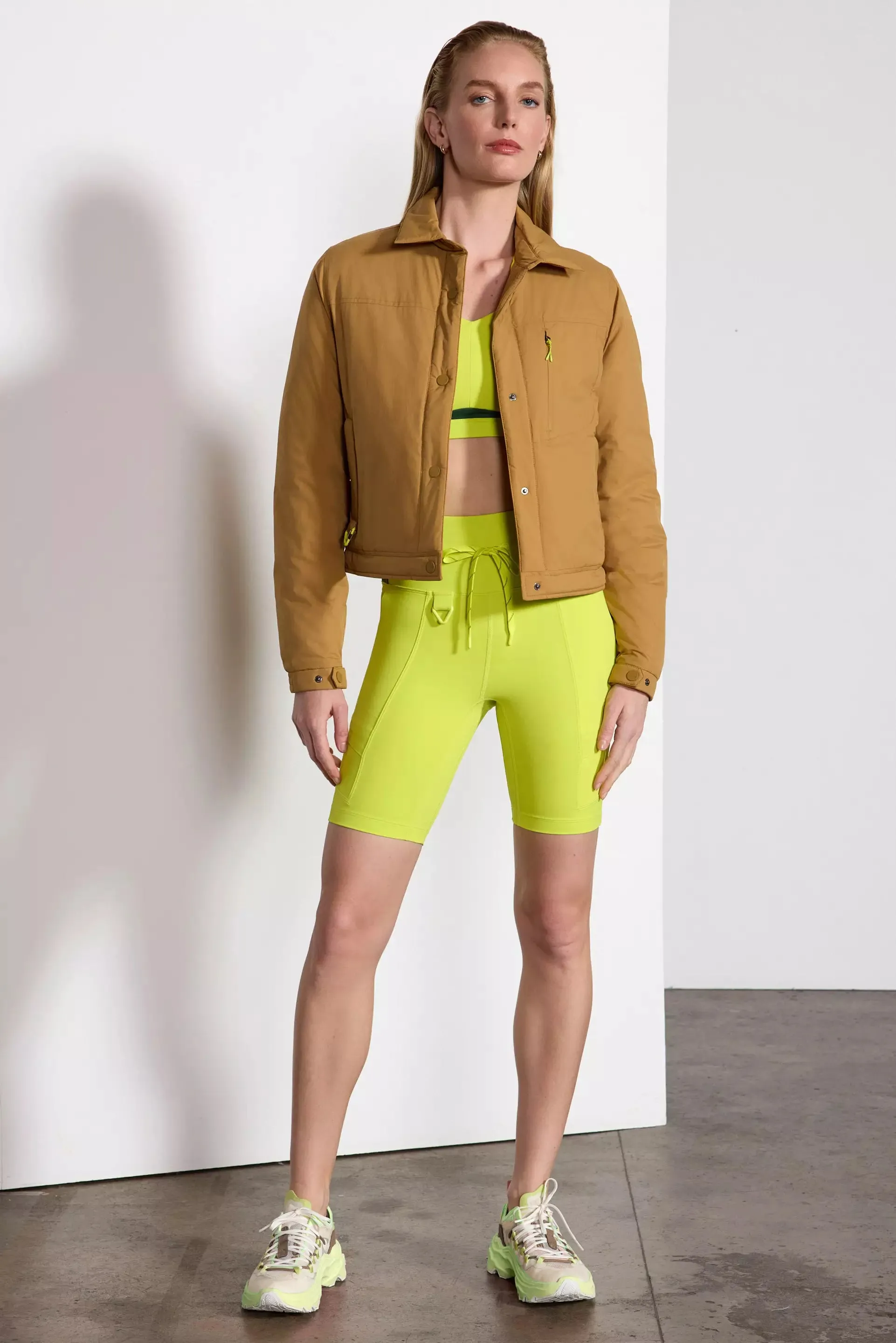 Captivate Shirt Jacket - Bistre