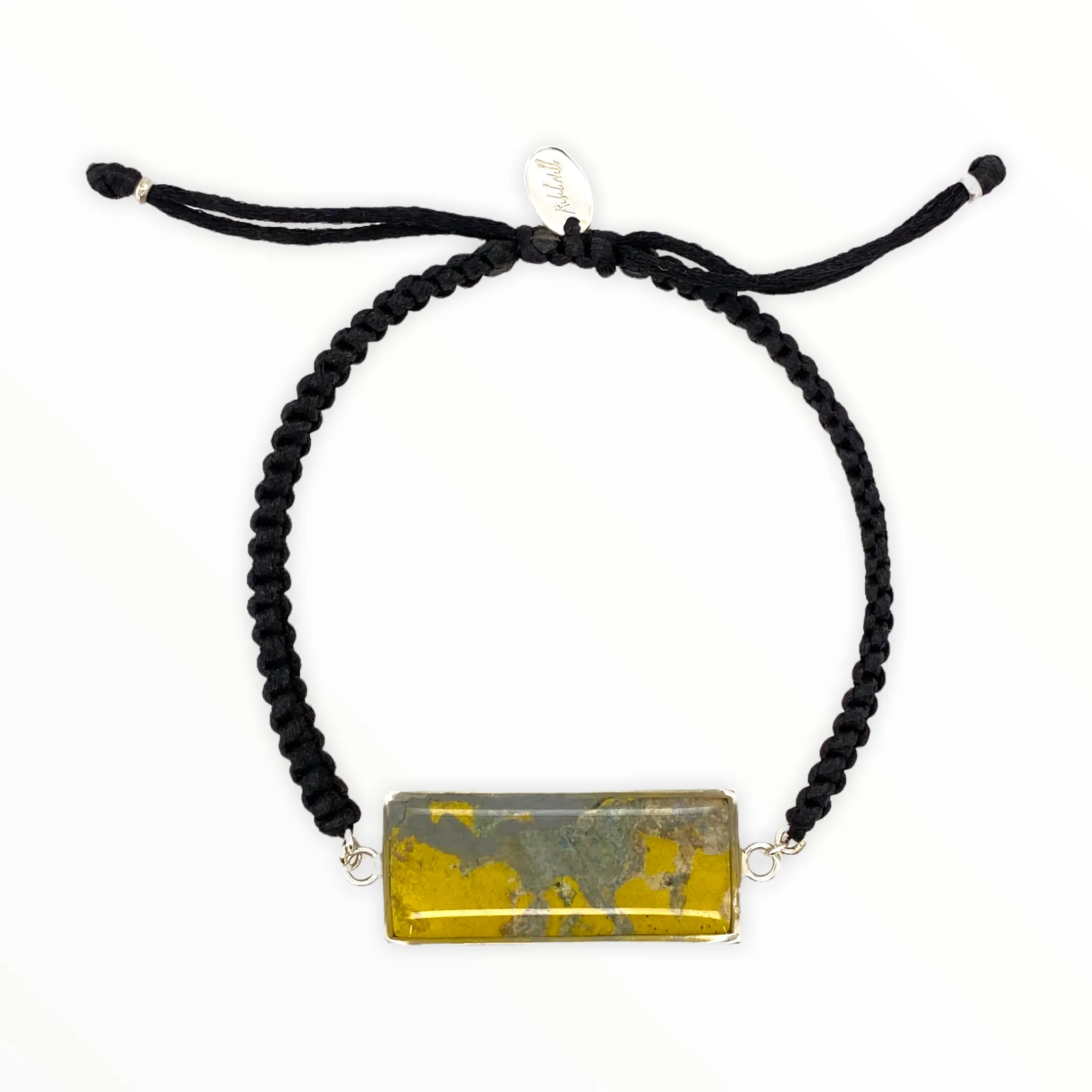 Carl Bracelet | Silver | Black