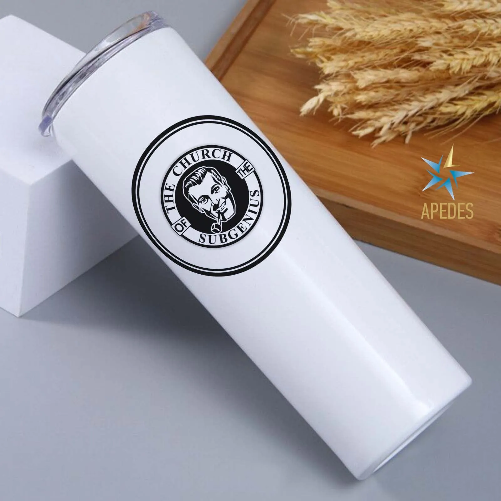 Church of the SubGenius Stainless Steel Skinny Tumbler 20 OZ
