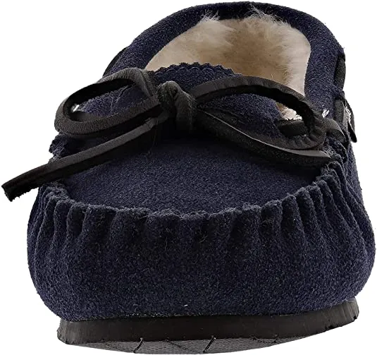 Clarks Outdoor and Toe Moccasin Steep discount Slippers Indoor Suede Women's On Slip Squared Wide assortment