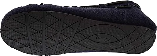 Clarks Outdoor and Toe Moccasin Steep discount Slippers Indoor Suede Women's On Slip Squared Wide assortment