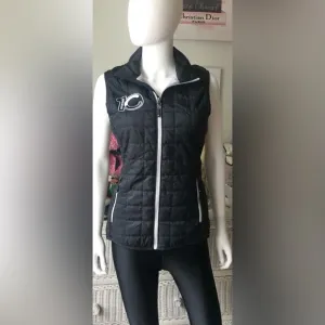 CUTTER &amp; BUCK Rainier Nylon Insulated Full Zip Puffer Vest Size S  *BRANDED NWT