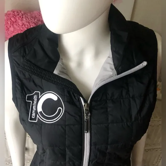 CUTTER &amp; BUCK Rainier Nylon Insulated Full Zip Puffer Vest Size S  *BRANDED NWT