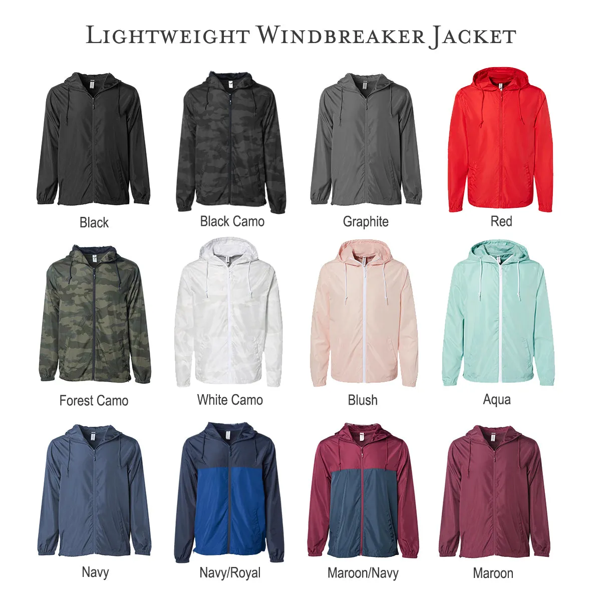 Delta Sigma Phi Full Zip Windbreaker Jacket