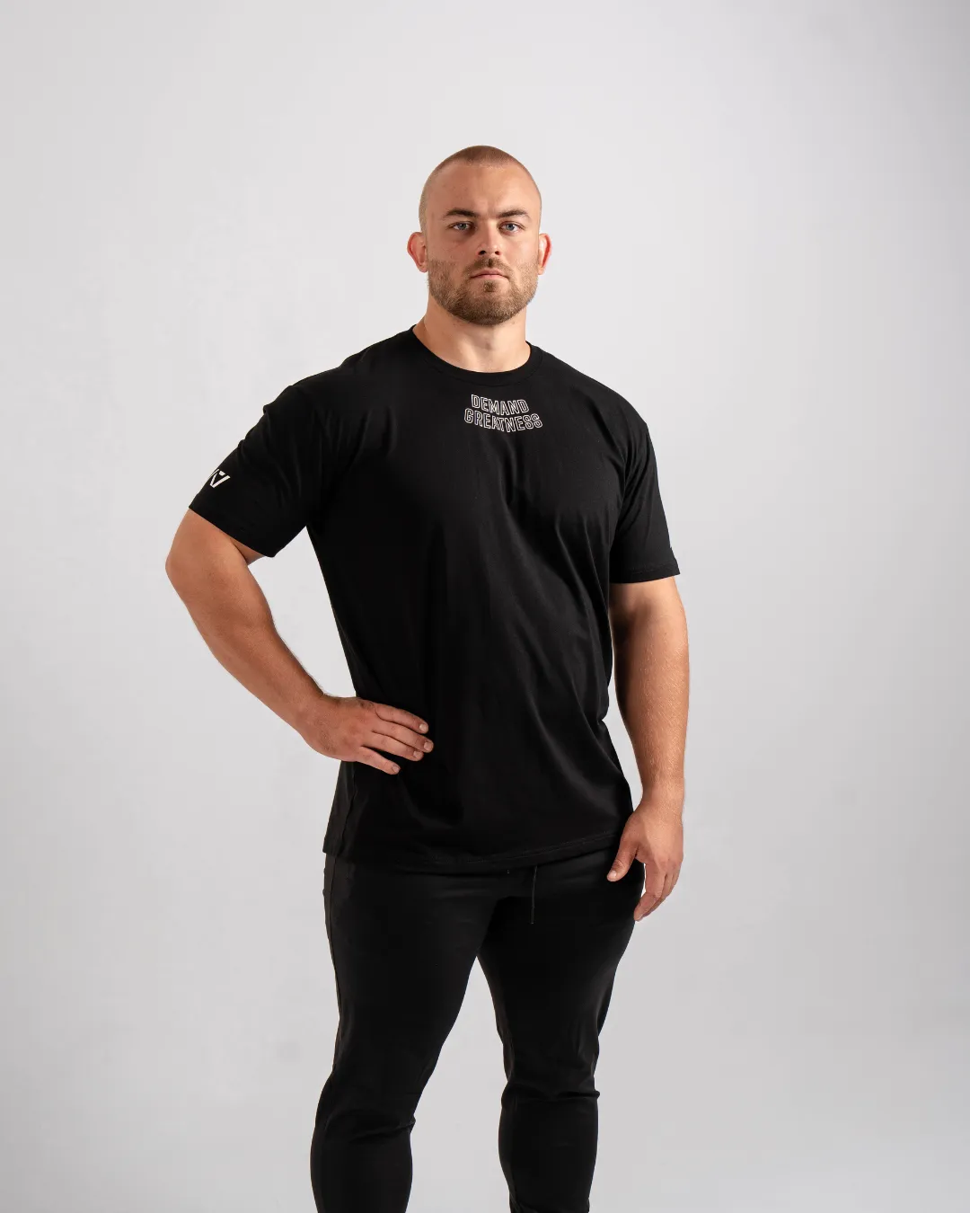 Demand Greatness True-Fit Men's Meet Shirt - IPF Approved - Domino