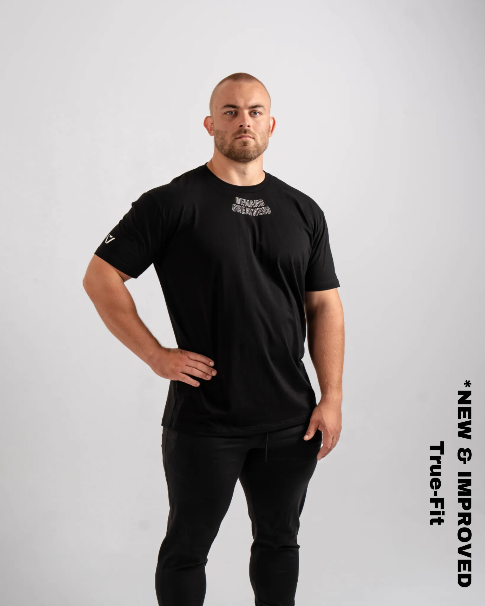 Demand Greatness True-Fit Men's Meet Shirt - IPF Approved - Domino