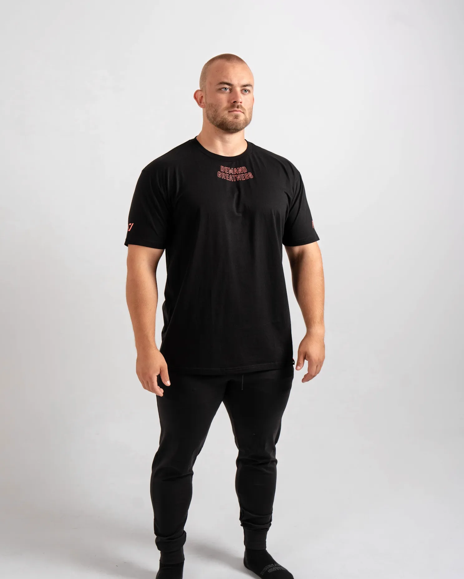 Demand Greatness True-Fit Men's Meet Shirt - IPF Approved - Flamingo
