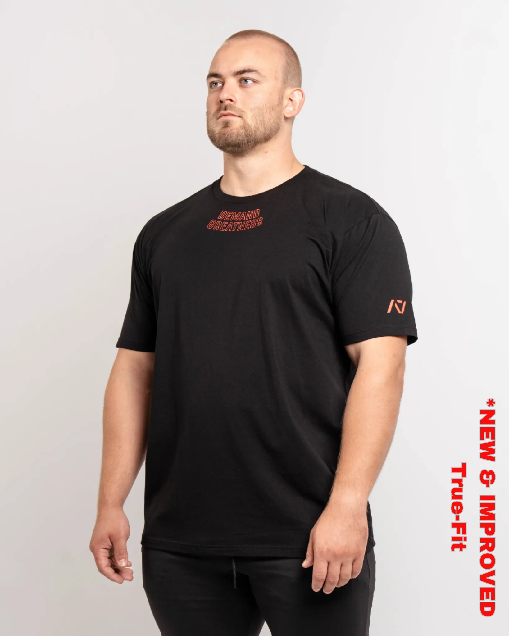 Demand Greatness True-Fit Men's Meet Shirt - IPF Approved - Red Dawn