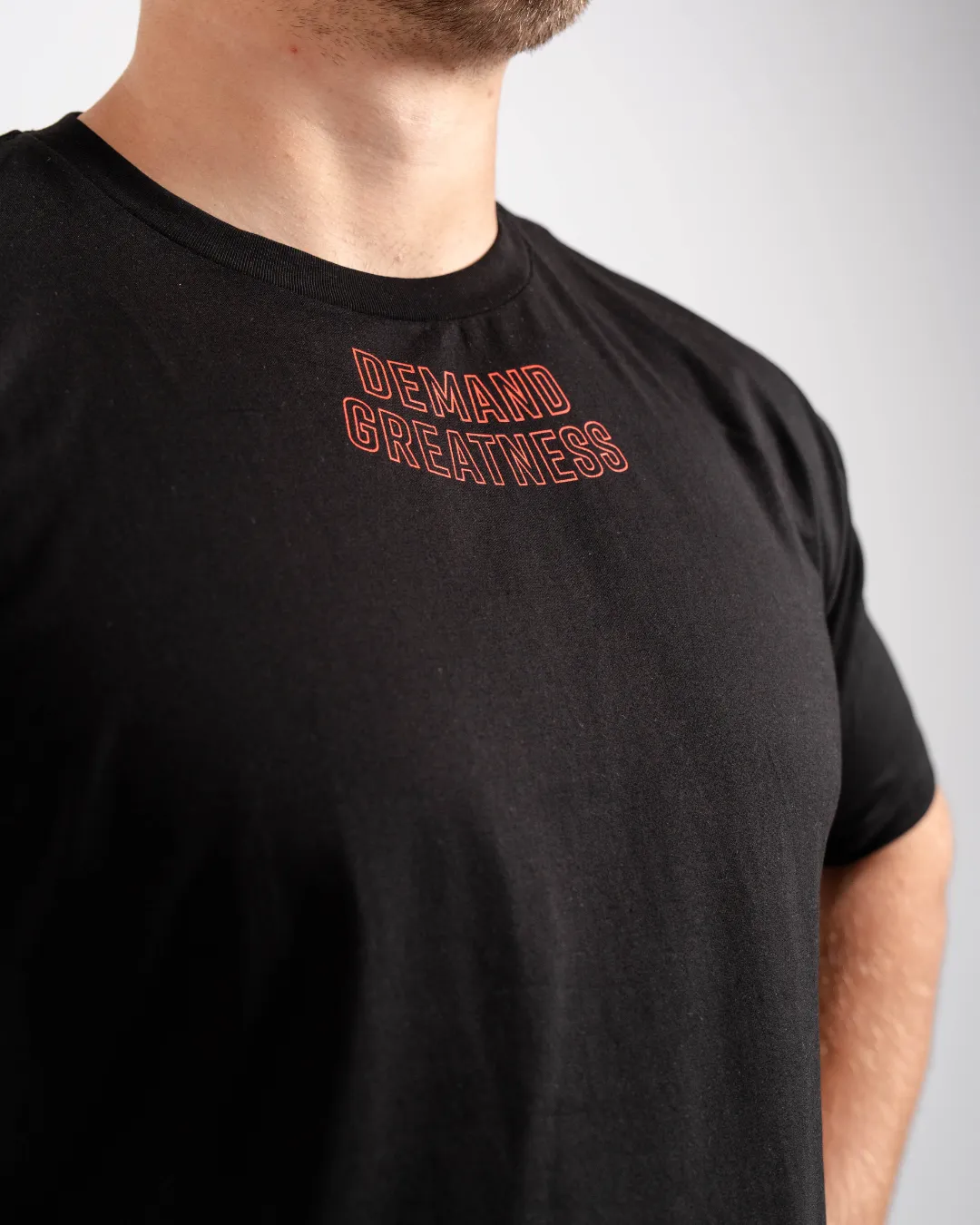 Demand Greatness True-Fit Men's Meet Shirt - IPF Approved - Red Dawn