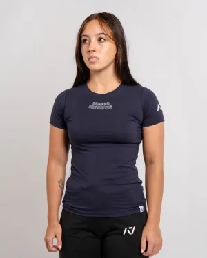 Demand Greatness True-Fit Women's Meet Shirt - IPF Approved - Night Light