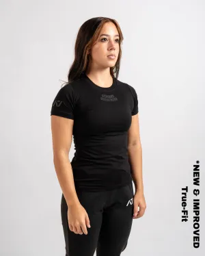 Demand Greatness True-Fit Women's Meet Shirt - IPF Approved - Stealth