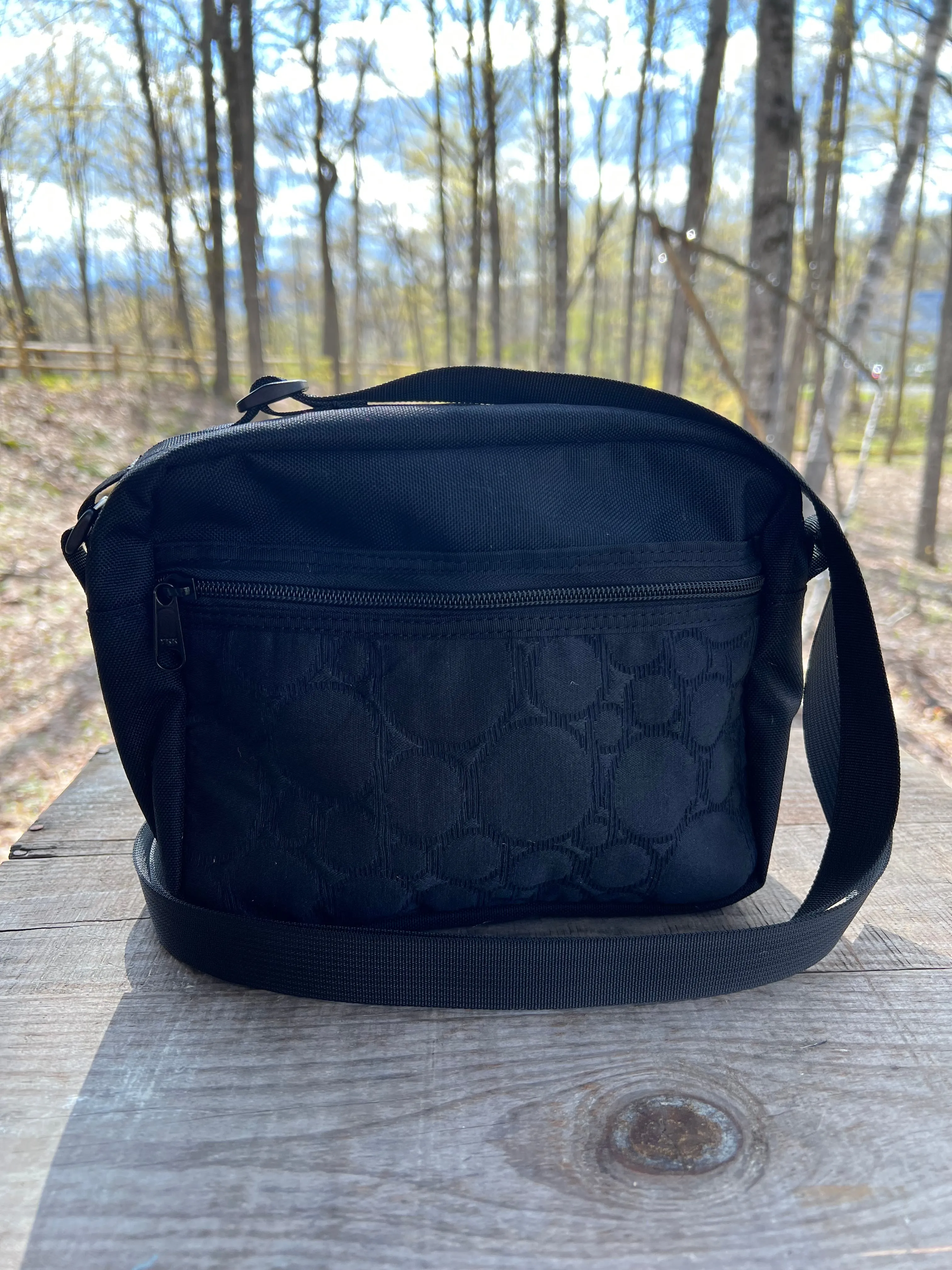 Derby Bag in Black Bubble