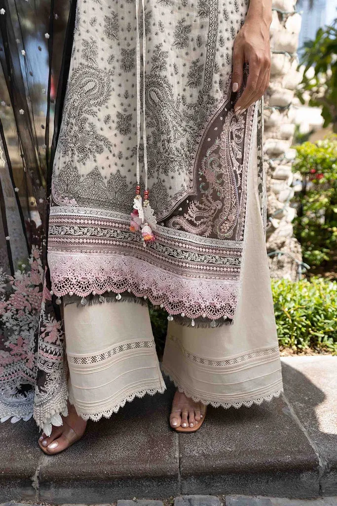Designer White Salwar Kameez for Pakistani Eid Dress