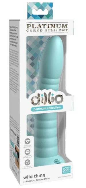 Dillio Wild Thing Seven Inch Platinum Collection Silicone Dildo