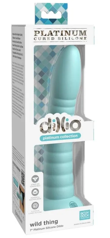 Dillio Wild Thing Seven Inch Platinum Collection Silicone Dildo
