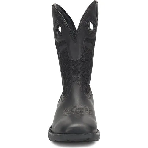 Double H Men's Phantom Rider Shadow 11" Waterproof Roper Work Boot -Black- DH5381