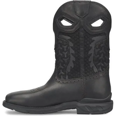 Double H Men's Phantom Rider Shadow 11" Waterproof Roper Work Boot -Black- DH5381
