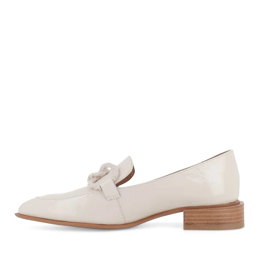 ELGIN - IVORY PATENT LEATHER