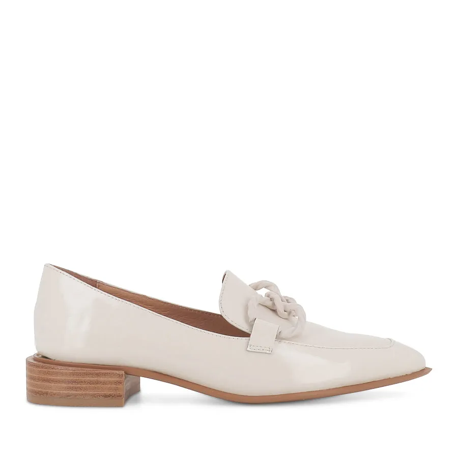 ELGIN - IVORY PATENT LEATHER