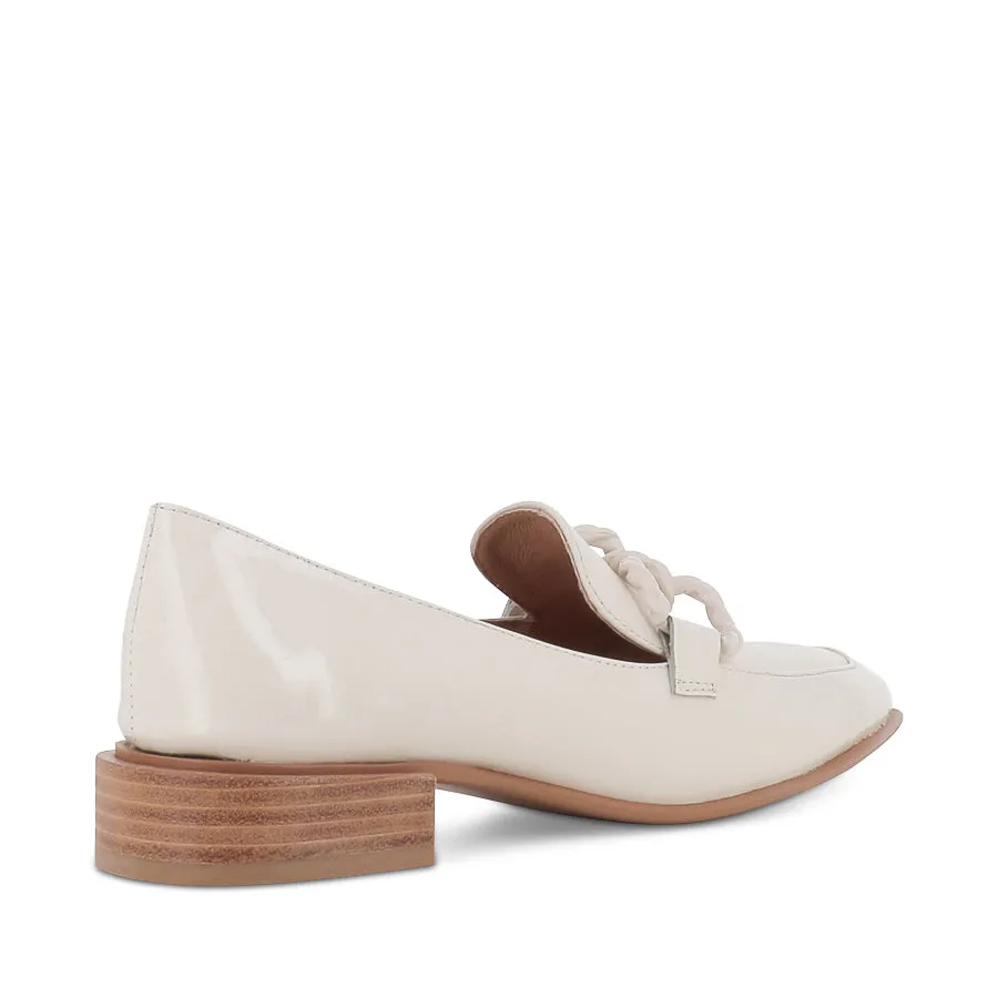 ELGIN - IVORY PATENT LEATHER