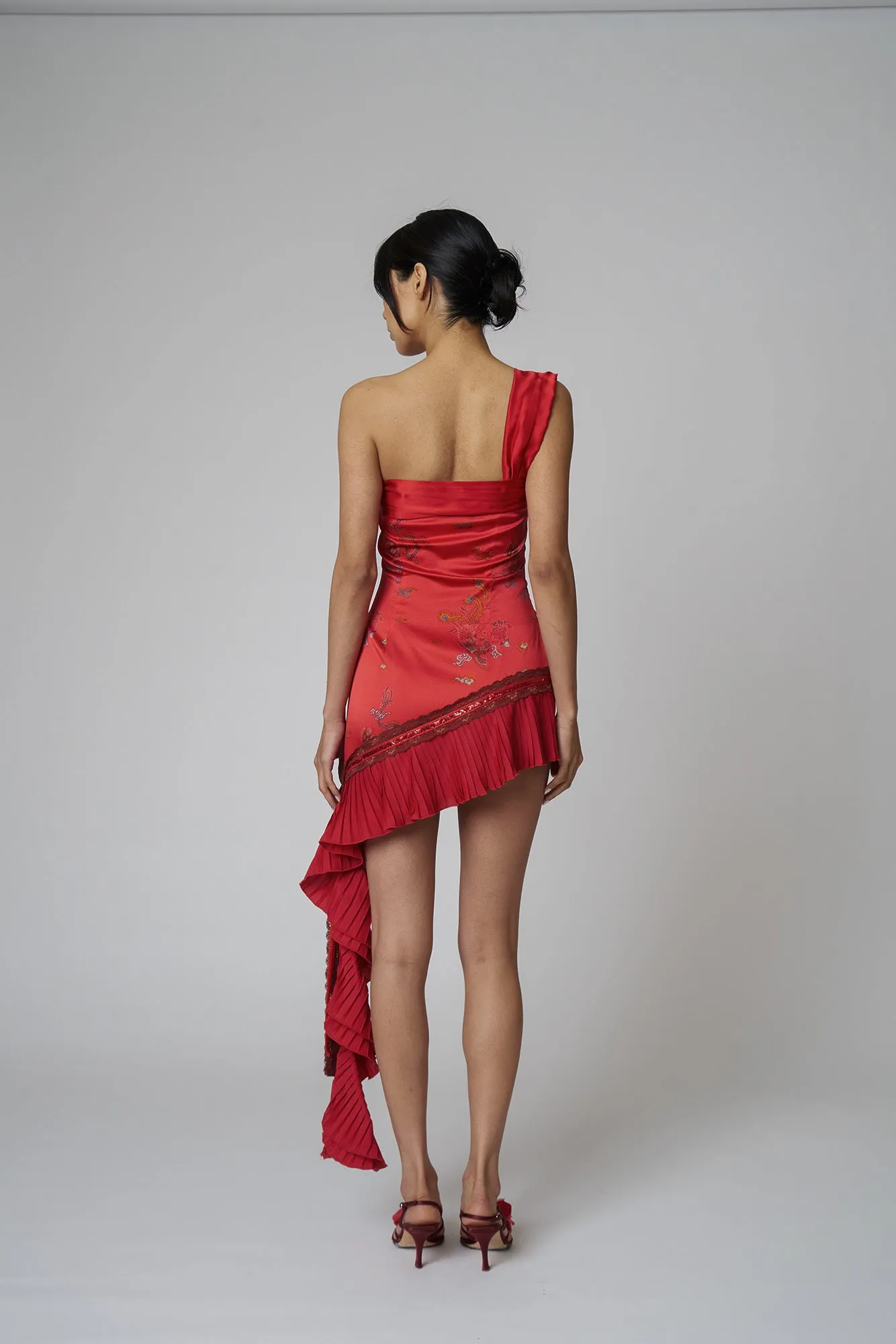 ELOISE DRESS - RUBY