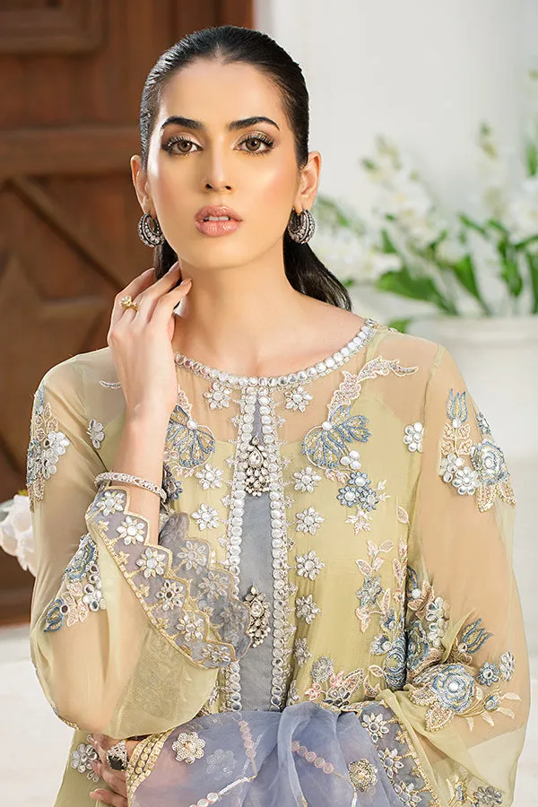 Embroidered Chiffon Pakistani Salwar Kameez Dupatta