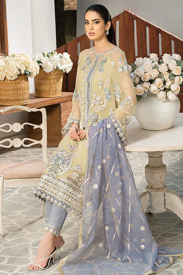 Embroidered Chiffon Pakistani Salwar Kameez Dupatta