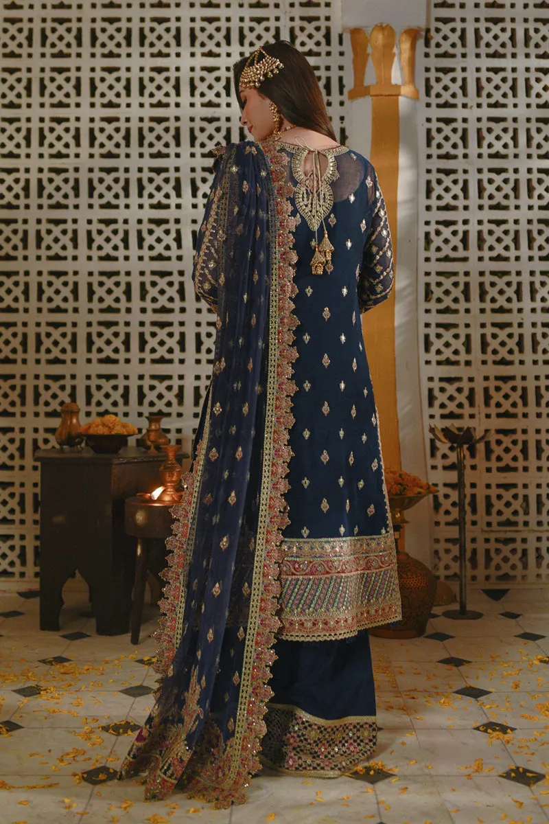 Embroidered Pakistani Dress in Kameez Trouser Style