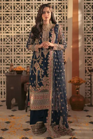 Embroidered Pakistani Dress in Kameez Trouser Style