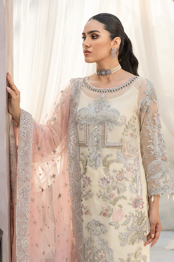 Embroidered Pakistani Salwar Kameez Dupatta in Organza