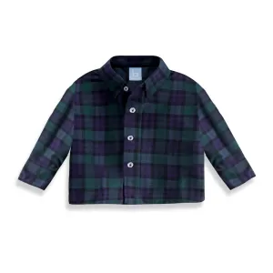 Eton Long Sleeve Dress Shirt -- Melbourne Plaid