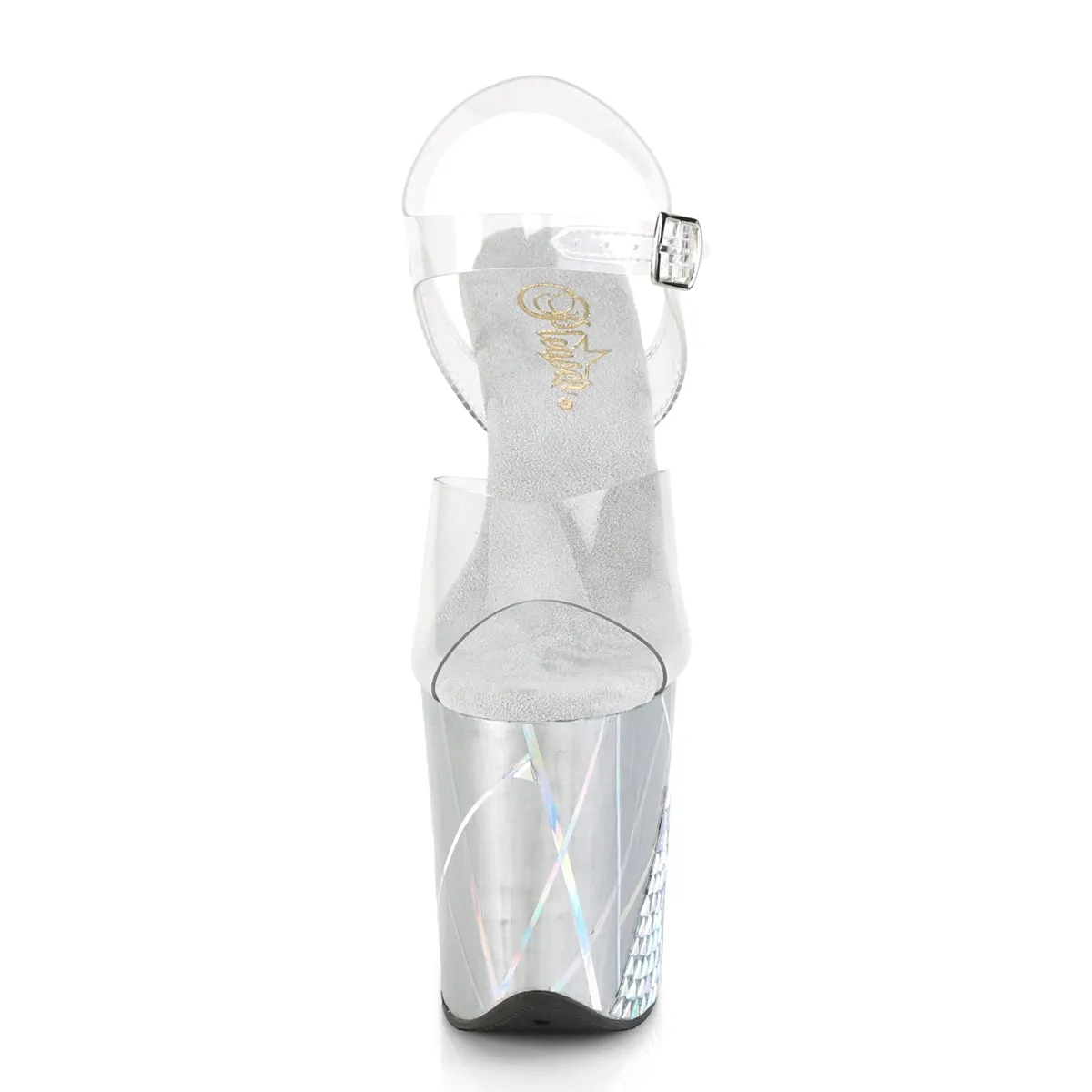 FLAMINGO-808SHAPE-1  Clear/Silver