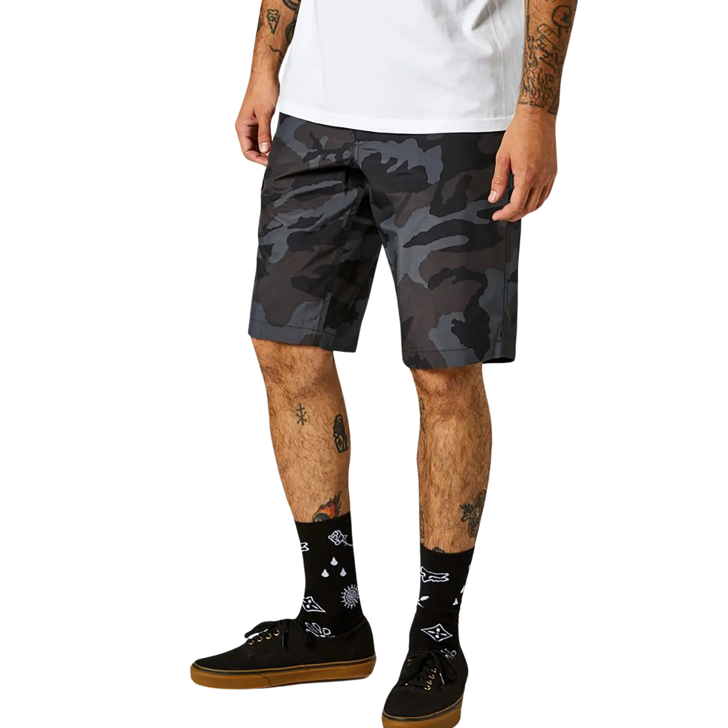 Fox Essex Tech Print Mens Cargo Shorts
