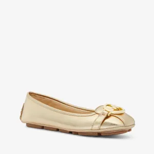 Fulton Metallic Leather Moccasin