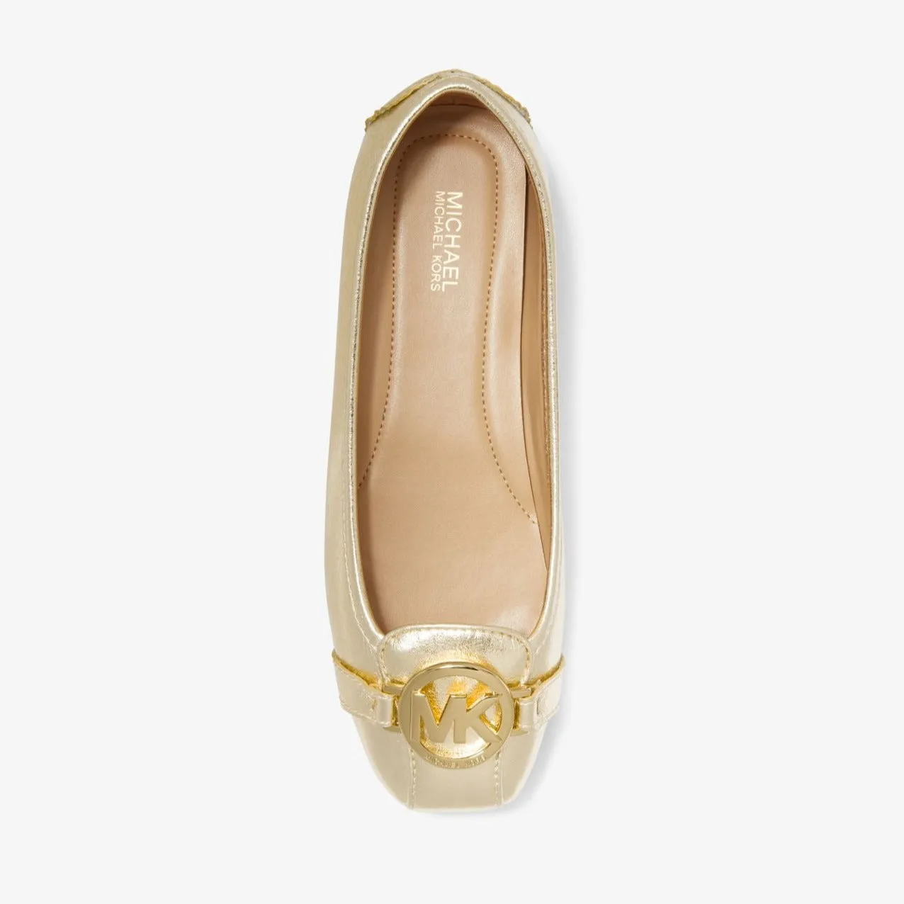 Fulton Metallic Leather Moccasin