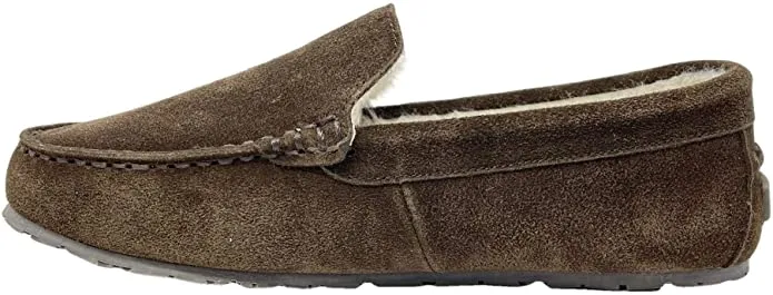 Fur Faux Moccasin Plush Cozy Suede Indoor Clarks Vast range Slipper Mens Warm Outdoor Slippers Intuitive For Lined Men
