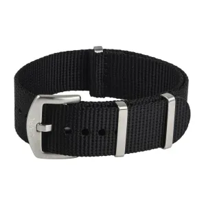 Gevril 22mm Black Nato Strap
