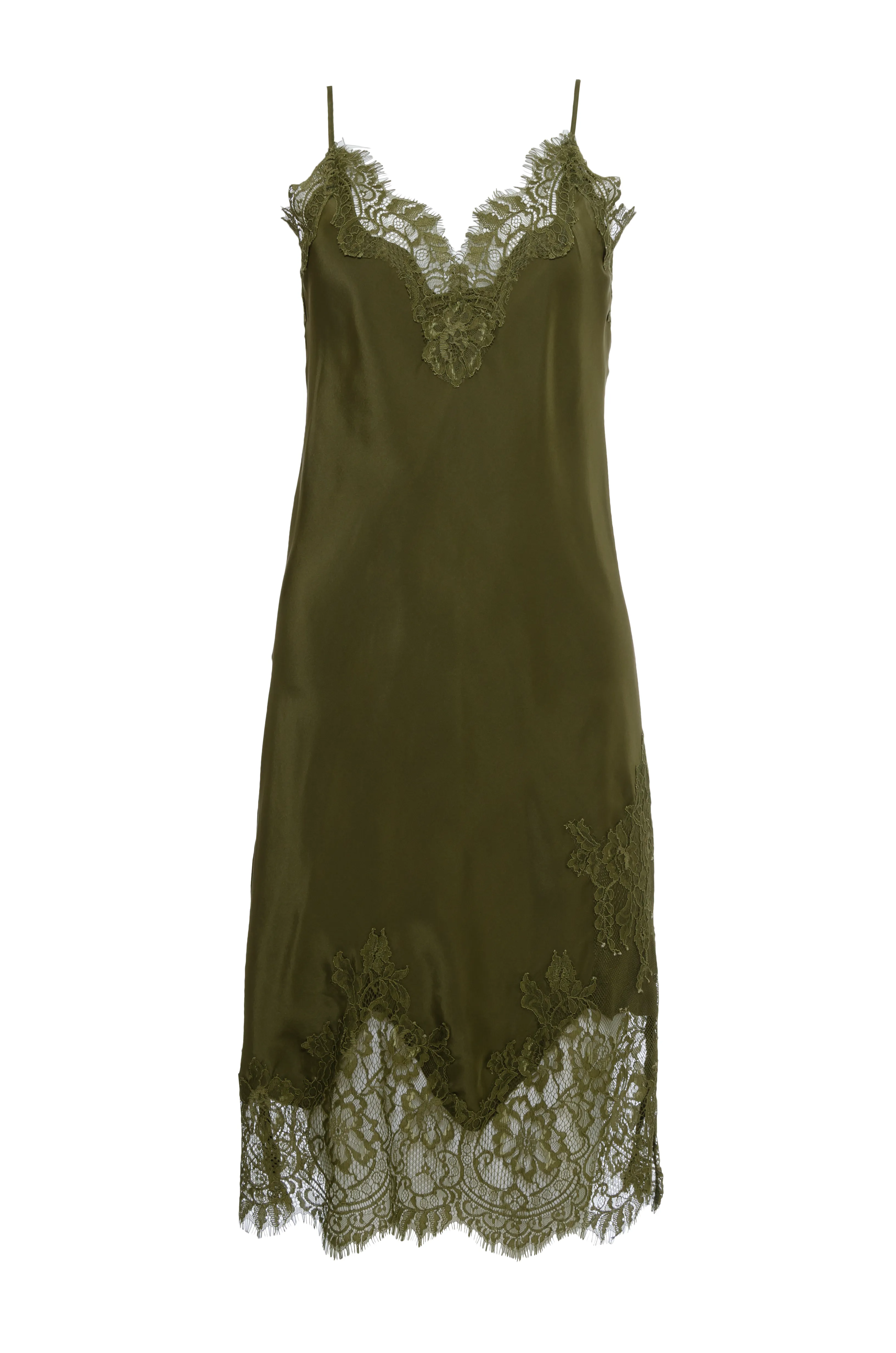 Grace Lace Silk Dress