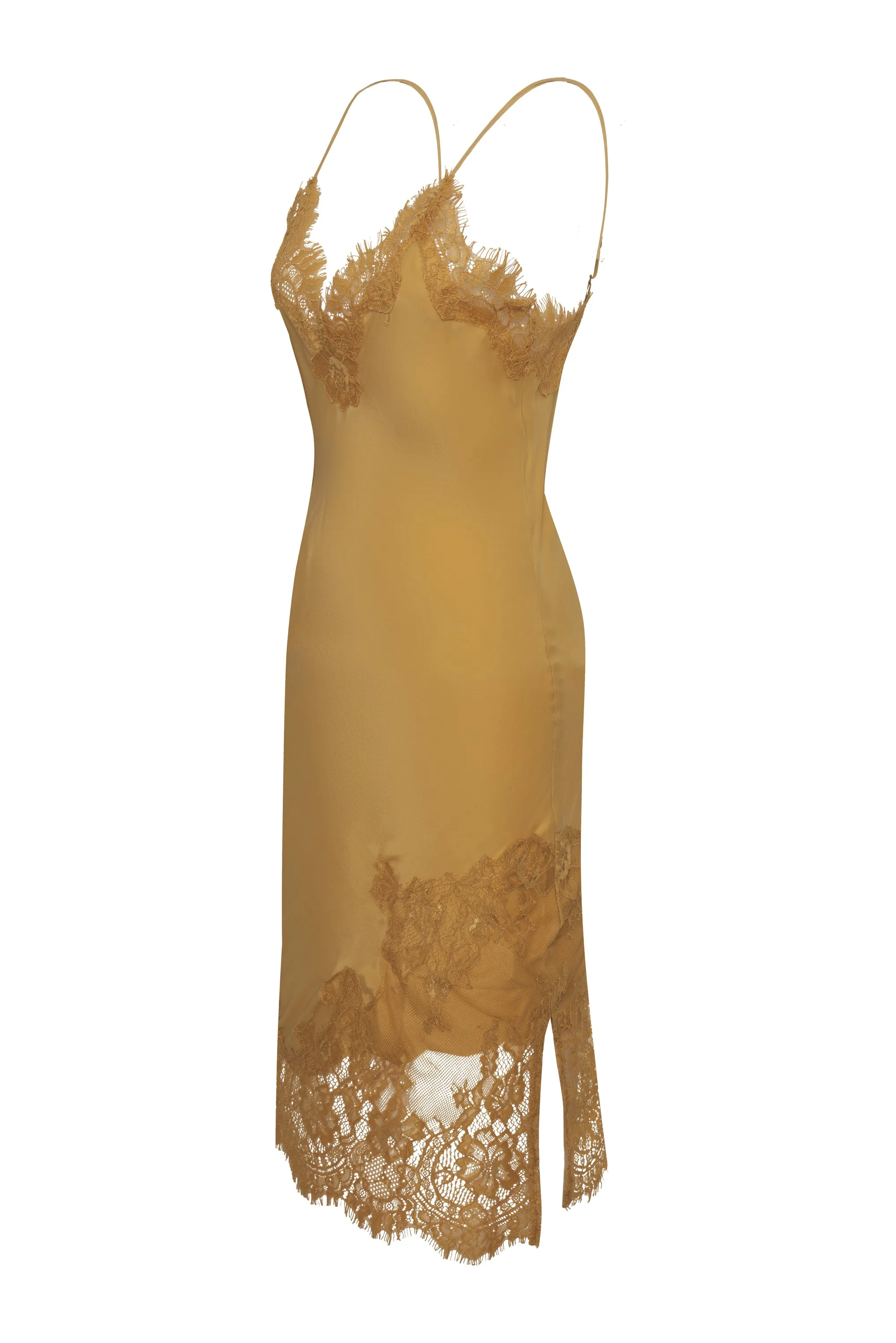 Grace Lace Silk Dress