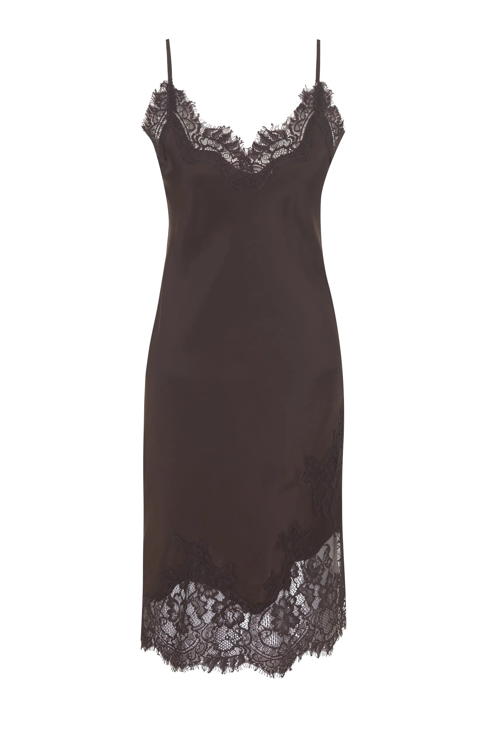 Grace Lace Silk Dress
