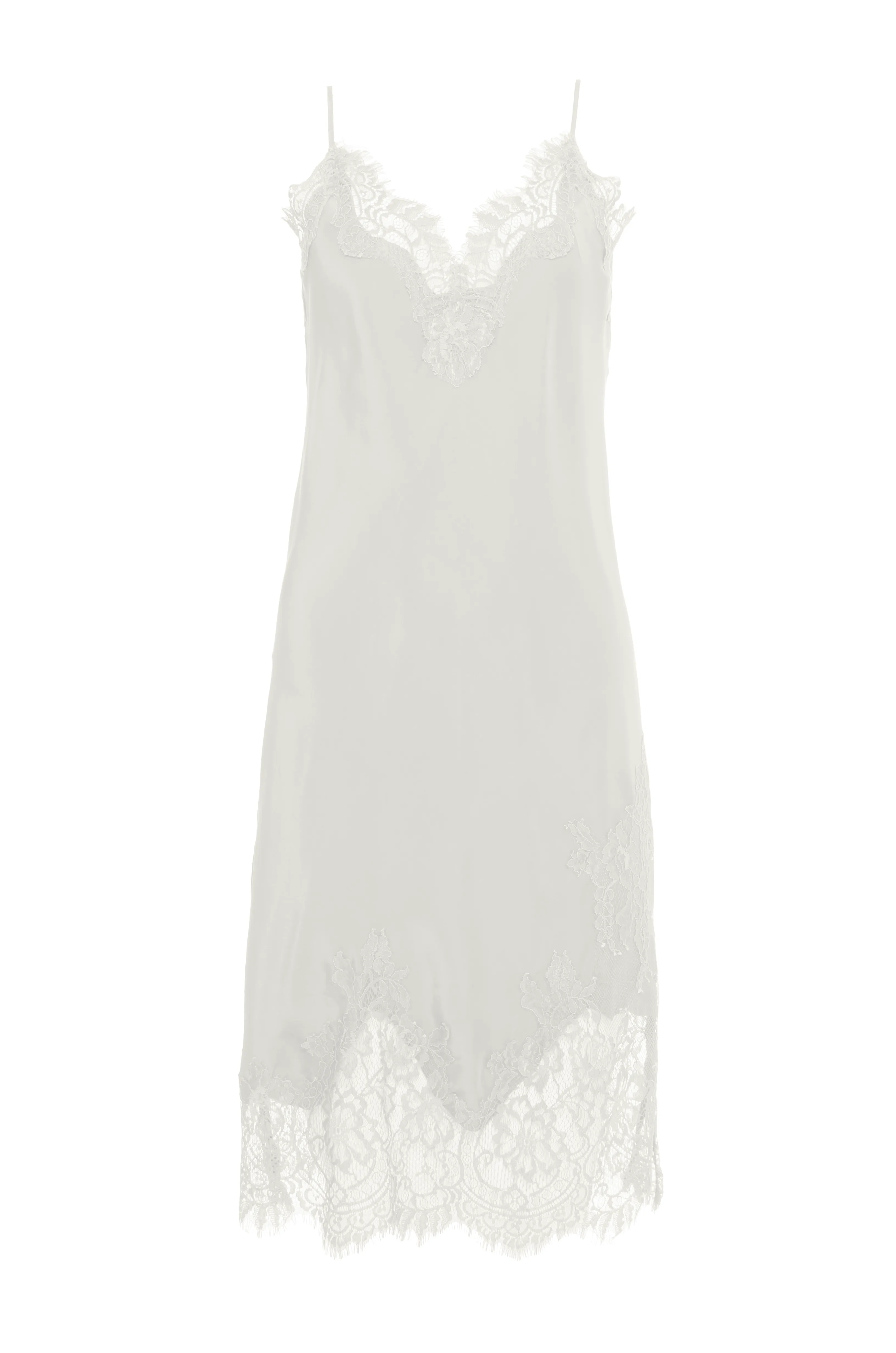 Grace Lace Silk Dress