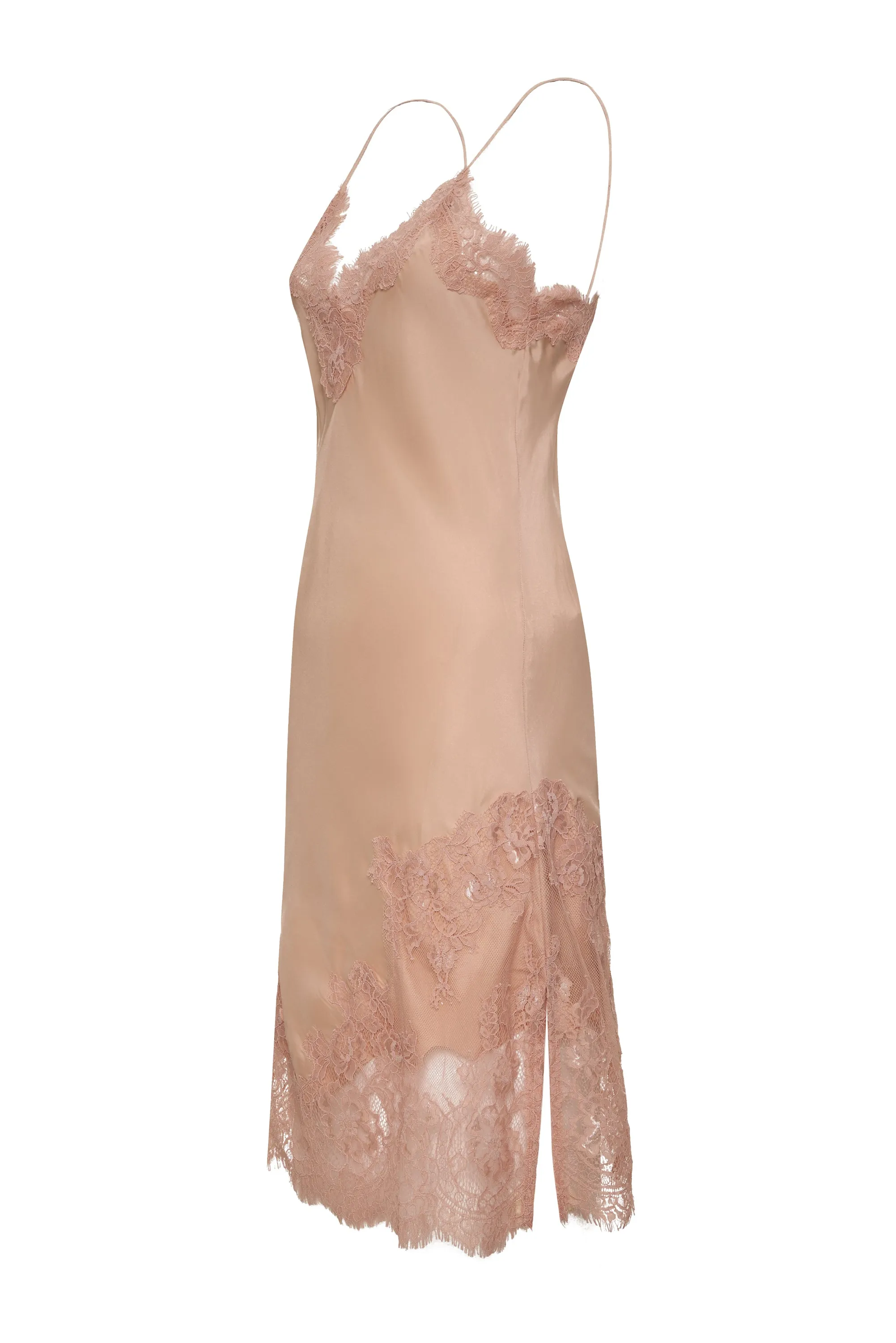 Grace Lace Silk Dress