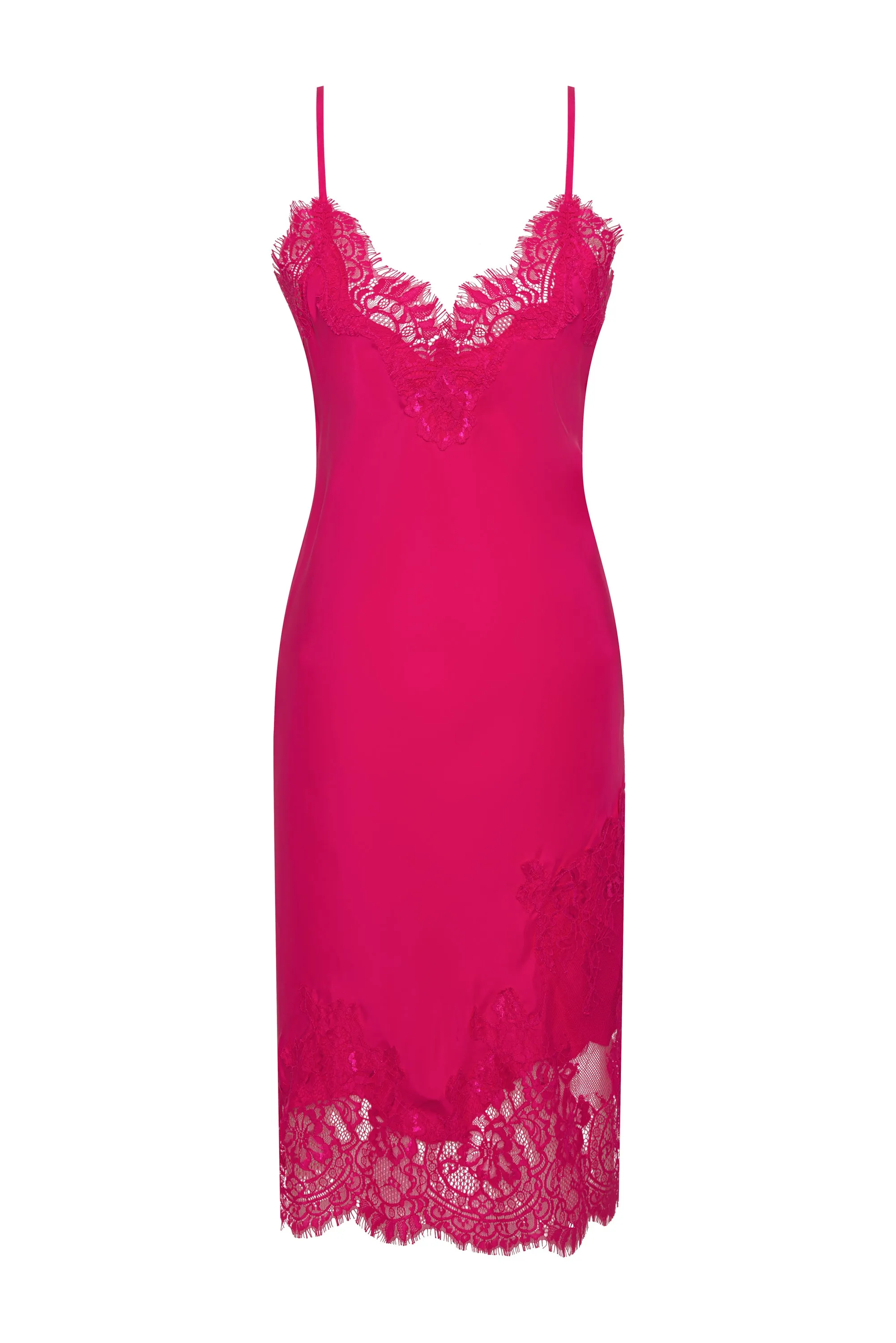 Grace Lace Silk Dress