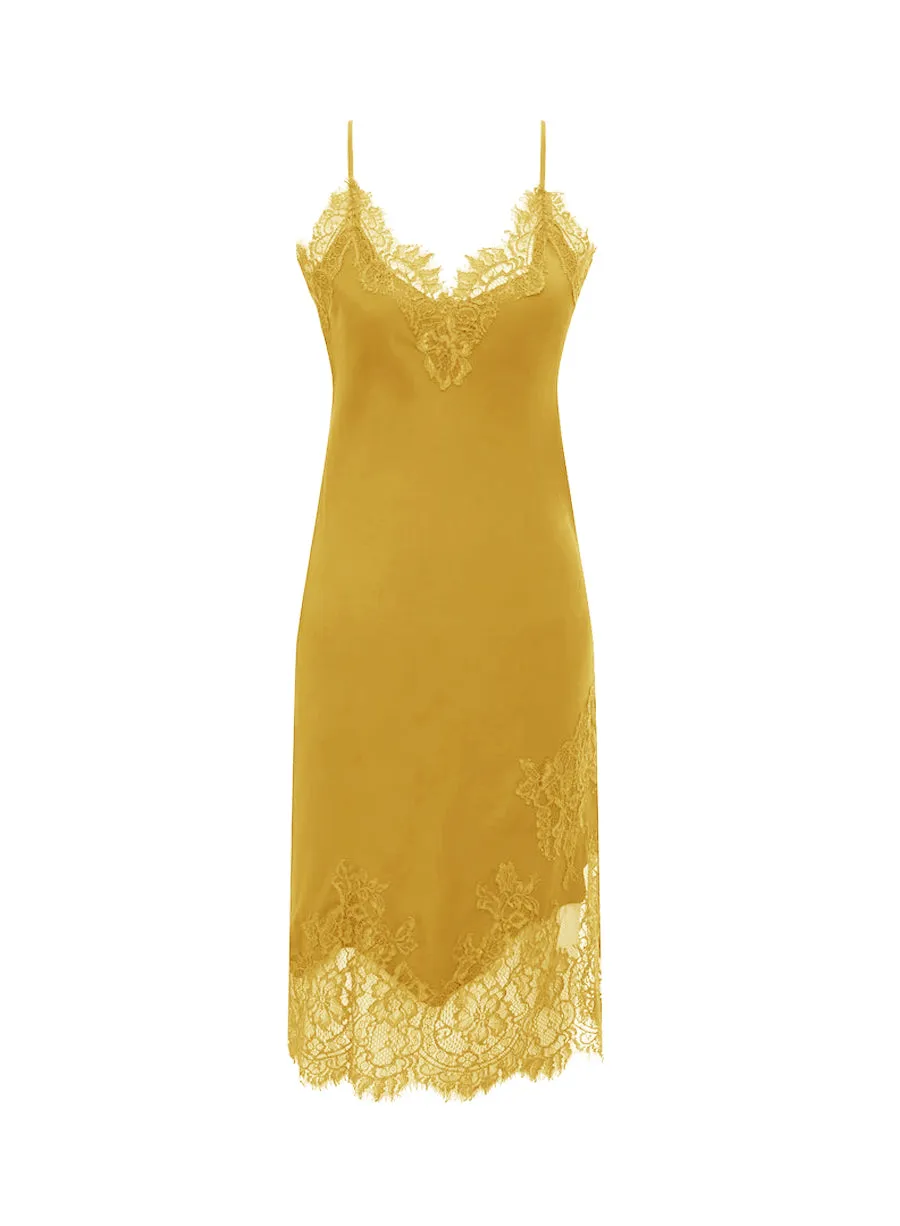Grace Lace Silk Dress