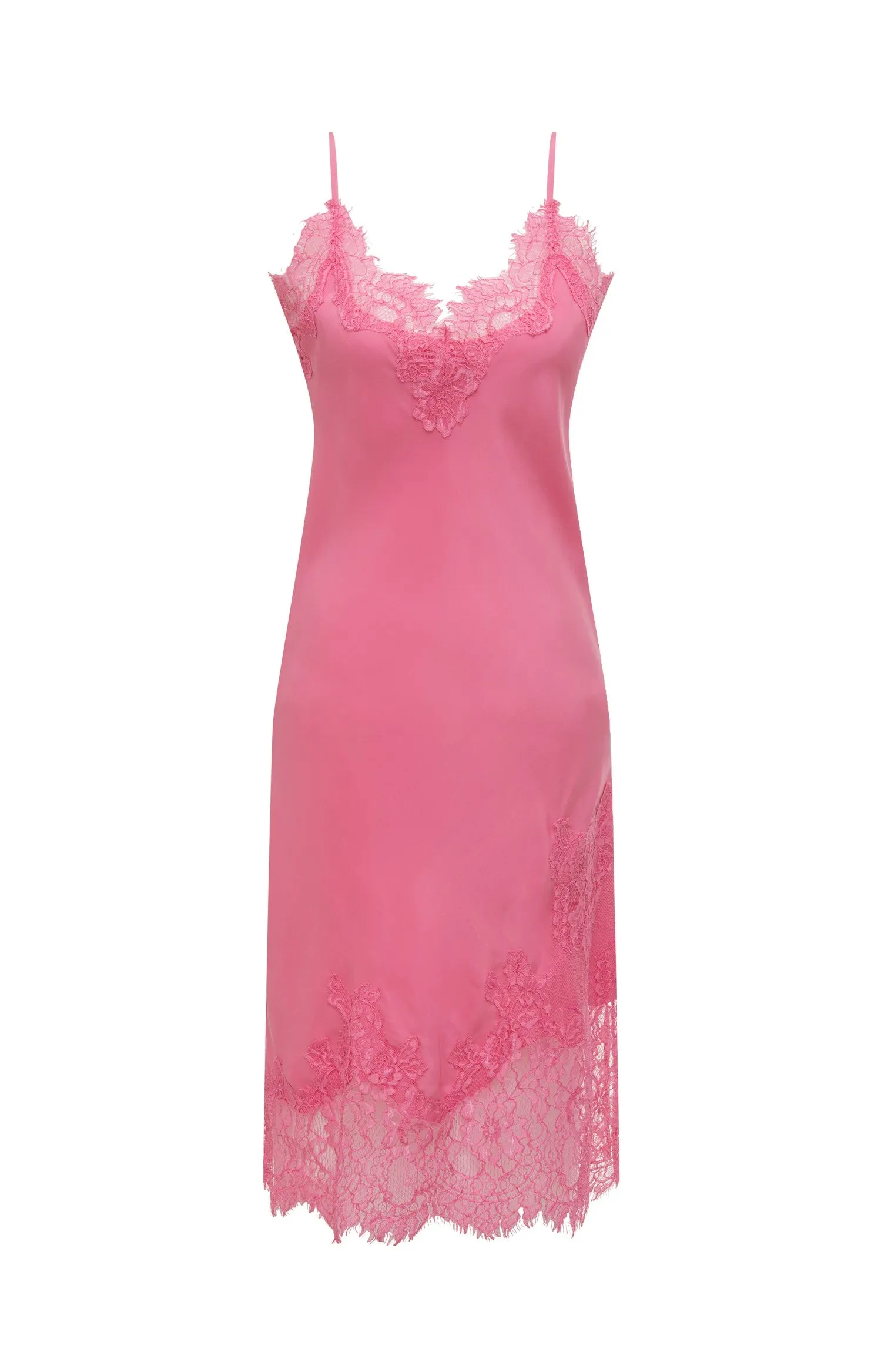 Grace Lace Silk Dress