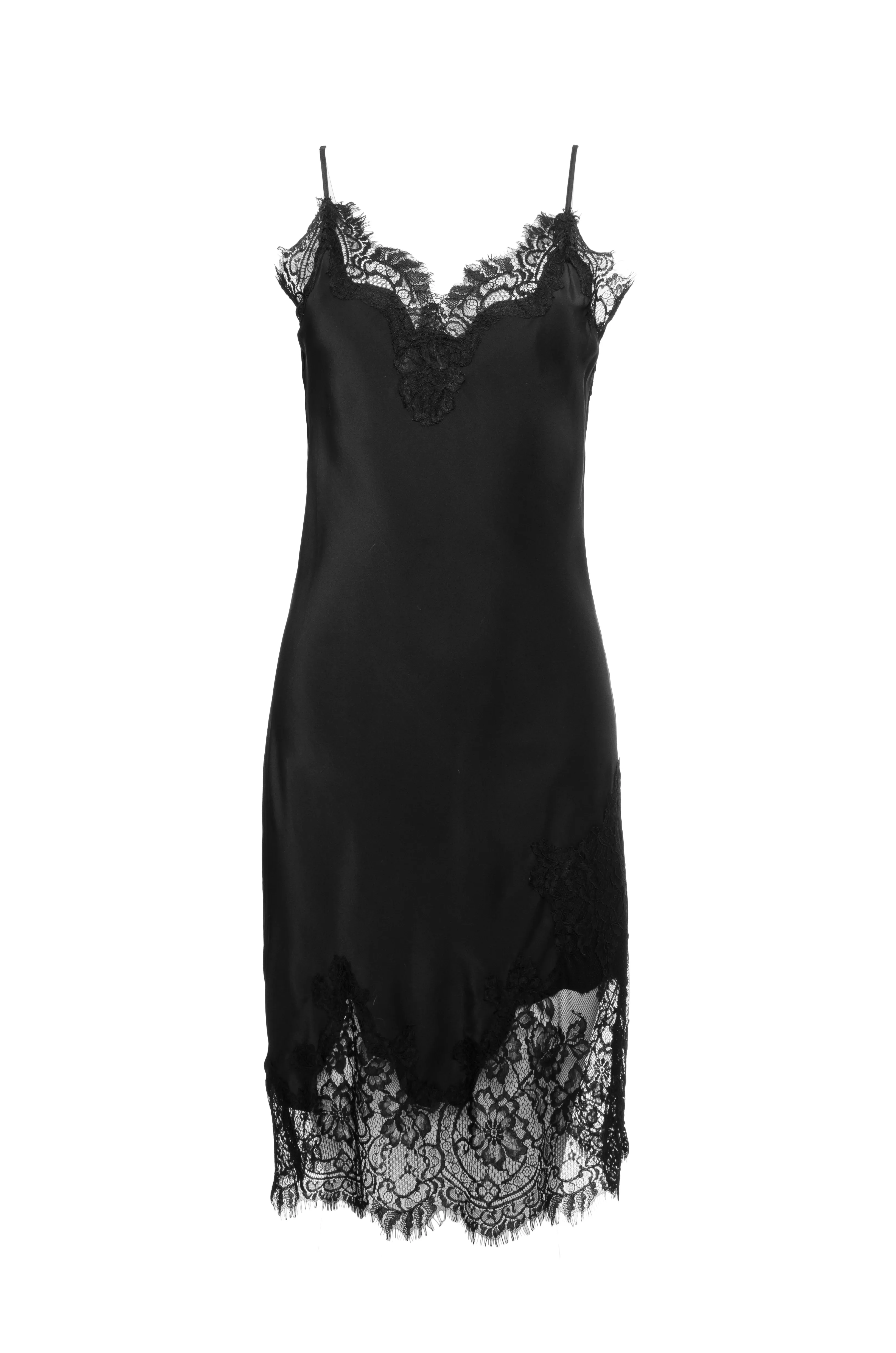 Grace Lace Silk Dress