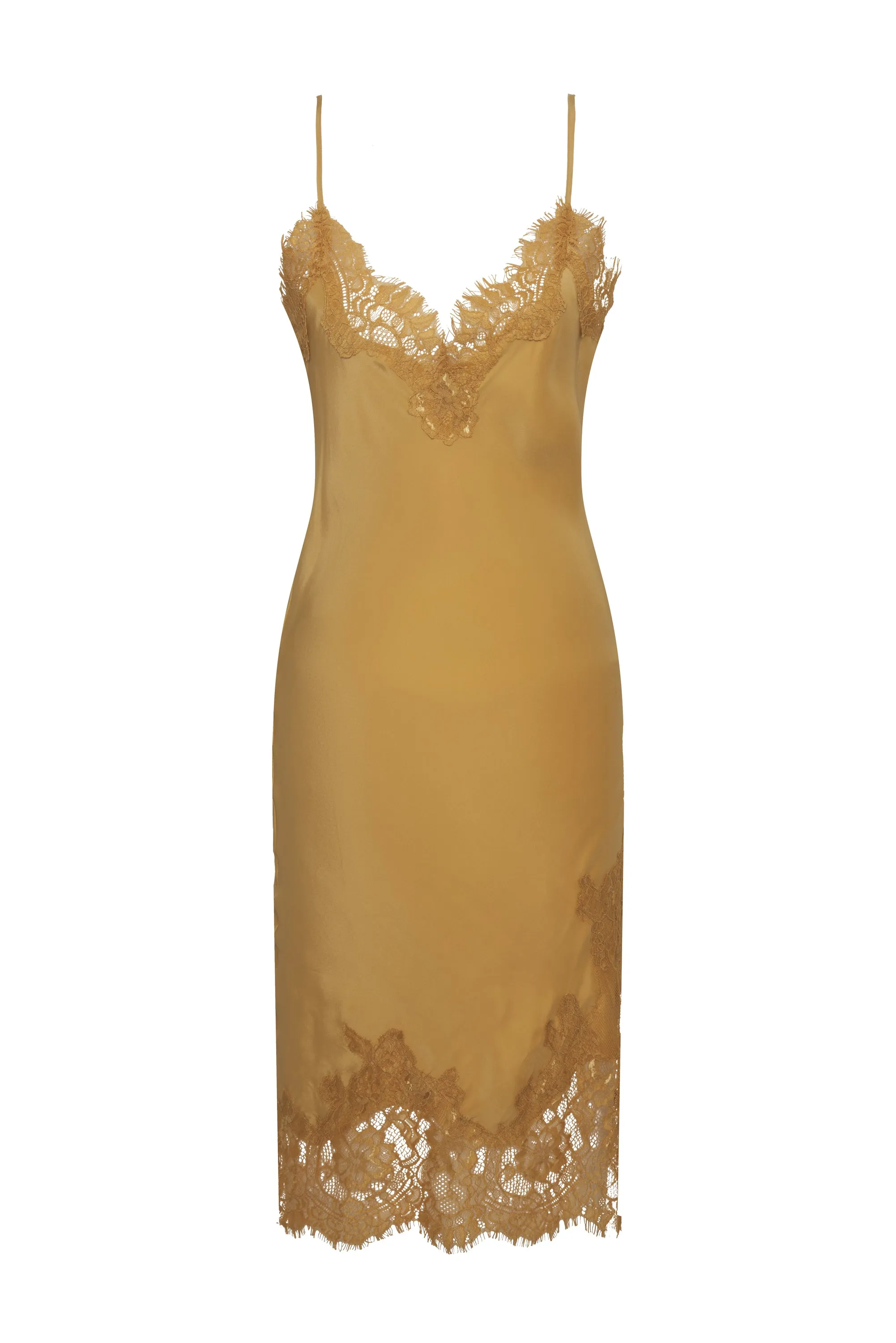 Grace Lace Silk Dress